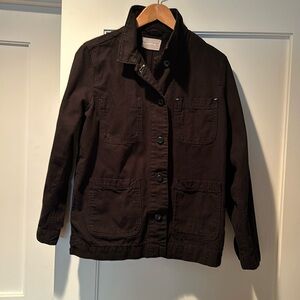 Everlane black canvas jacket
